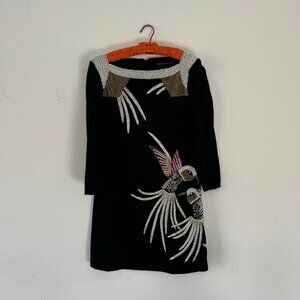 Vintage Beaded French Connection Mini Dress